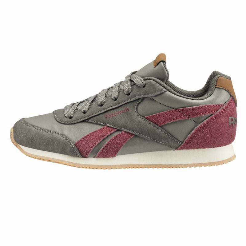 Reebok Royal Classic Jogger 2.0 Tenisky Chlapcenske - Tmavo Siva/Červené/Krém EQ2407UY